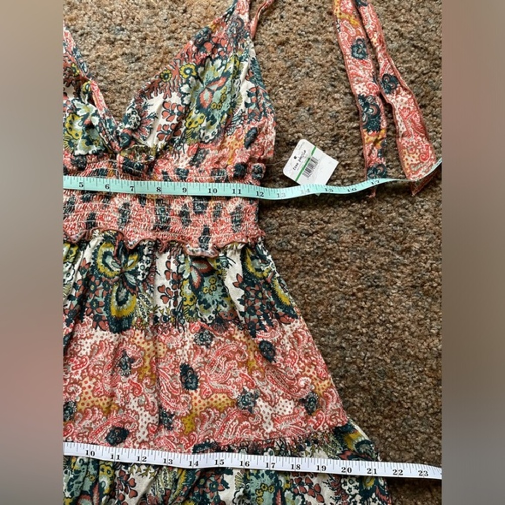 NWT Free People Intimately Let’s Smock About It Boho Maxi Dress - L - Picture 15 of 16